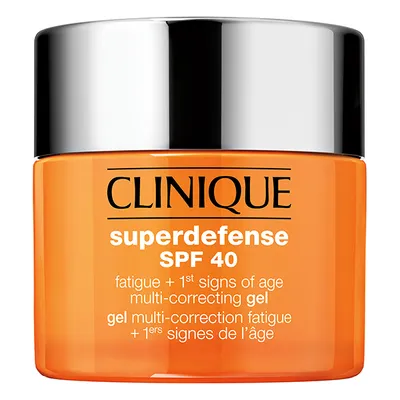 Clinique Superdefense SPF 40 Fatigue + 1st Signs of Age Multi-Correcting Gel (Krem nawilżający)