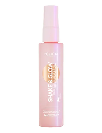 L'Oreal Paris Shake & Glow, Luminous Setting Mist (Spray do makijażu)