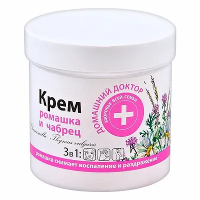 Domowy Doktor Domowy Doktor, Krem do ciała `Rumianek i tymianek`