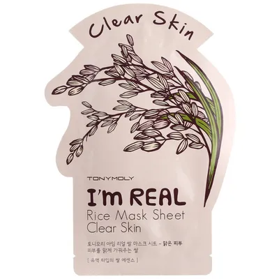 Tony Moly I'm Real, Rice, Mask Sheet (Maska w płacie)