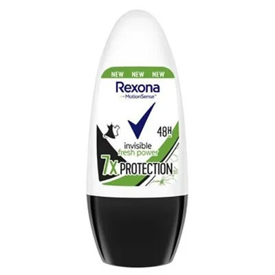 Rexona Invisible, Fresh Power 7x Protection Anti-perspirant 48h (Antyperspirant w kulce dla kobiet)