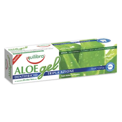 Equilibra Aloe Gel Dentifricio Tripla Azione (Pasta do zębów o potrójnym działaniu - żel aloesowy)