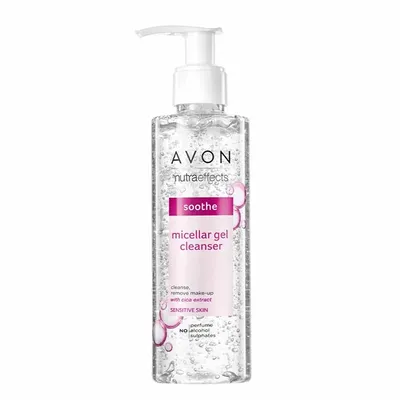 Avon Nutra Effects, Soothe Micellar Gel Cleanser (Żel micelarny do cery wrażliwej)