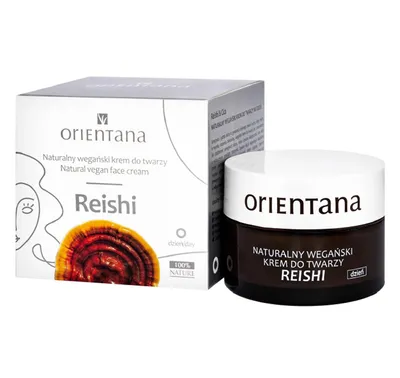 Orientana Reishi, Naturalny wegański krem do twarzy na dzień