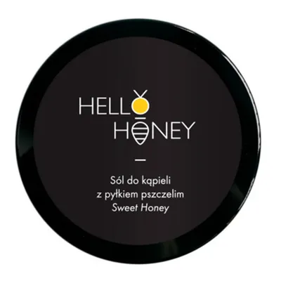 Lullalove Hello Honey, Sól do kąpieli z pyłkiem pszczelim `Sweet Honey`