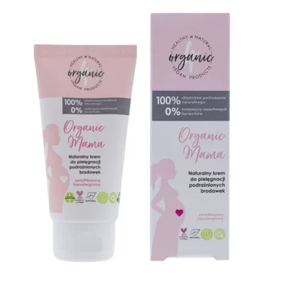4Organic Organic Mama, Naturalny krem do pielęgnacji podrażnionych brodawek