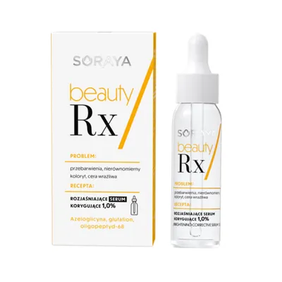 Soraya Beauty Rx, Rozjaśniające serum korygujące
