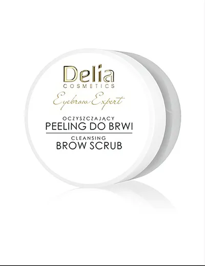 Delia Oczyszczający peeling do brwi
