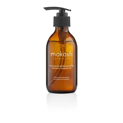Mokosh Cosmetics Czereśnia z bursztynem, Szampon do włosów szorstkich, łamliwych i puszących się