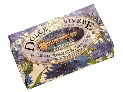 Nesti Dante Dolce Vivere, Firenze (Mydło toaletowe o zapachu niebieskiego irysa i liścia laurowego `Florencja`)