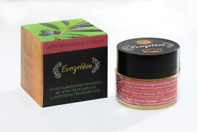 Evergetikon Anti-wrinkle Face Cream (Krem przeciwzmarszczkowy z dziką różą)
