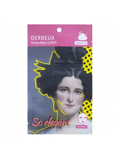 Oerbeua So Elegant, 2 Step Firming Mask (2-etapowa ujędrniająca i wygładzająca maska do twarzy)