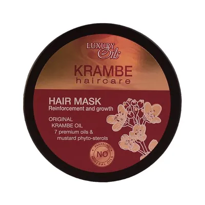 Luxury Oils Krambe Haircare, Hair Mask Reinforcement & Growth (Nawilżająca maska do włosów `Wzrost i wzmocnienie`)