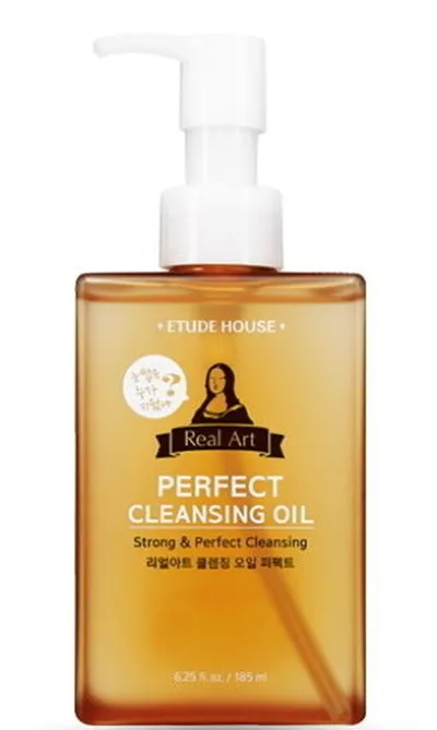Etude Real Art, Perfect Cleansing Oil (Oczyszczający olejek do demakijażu twarzy i oczu)