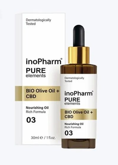 inoPharm Pure Elements, Serum do twarzy z olejkiem CBD