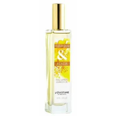 L'Occitane Luminous Oil, Acacia (Rozświetlający olejek do ciała 'Złoty Kwiat i Akacja')
