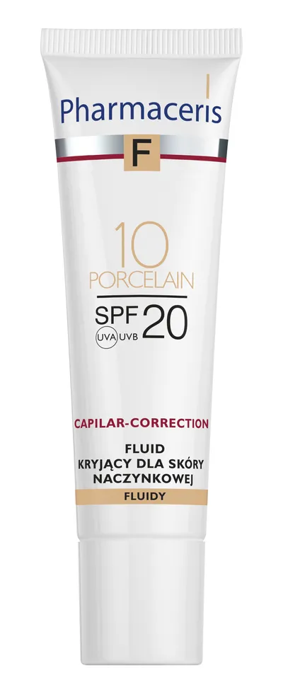 Pharmaceris F, Capilar - Correction, Fluid kryjący do skóry naczynkowej SPF20