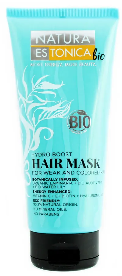 Natura Estonica Bio Hydro Boost, Hair Mask for Weak and Coloured Hair (Maska do wlosow  farbowanych i oslabionych)