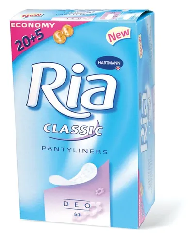 Ria Slip Deo Classic Pantyliners (Podpaski/wkładki żelowe)