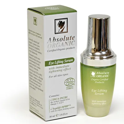 B4U Labs Absolute Organic, Eye Lifting Serum (Serum liftingujące pod oczy z minerałami Morza Martwego)