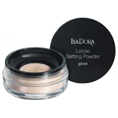 IsaDora Loose Setting Powder Glow (Sypki puder z perłowymi pigmentami)