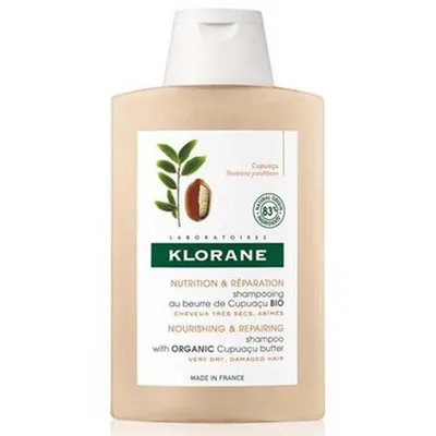 Klorane Nutrition & Reparation Shampooing (Szampon z organicznym masłem Cupuaçu `Odżywienie i regeneracja`)