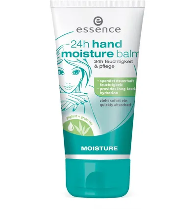 Essence 24h Hand Moisture Balm (24h nawilżający balsam do rąk z jogurtem i zieloną herbatą)