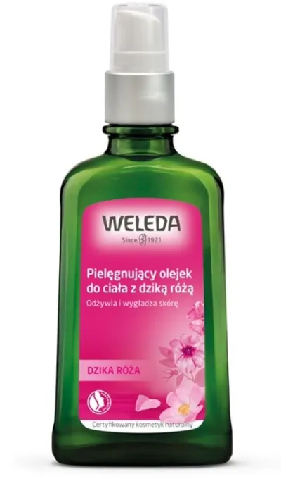 Weleda Wildrose Harmonisierendes Pflege Ol (Pielęgnujący olejek do ciała z dziką różą)