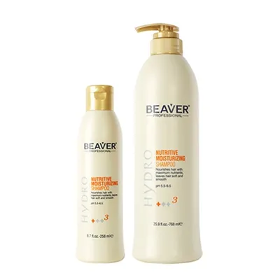 Beaver Professional Nutritive Moisturizing Shampoo (Szampon do włosów suchych i zniszczonych)