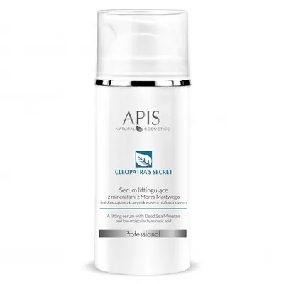 Apis Cleopatra's Secret, Serum liftingujące z minerałami z Morza Martwego i niskocząsteczkowym kwasem hialuronowym `Sekret Klleopatry (nowa wersja)`