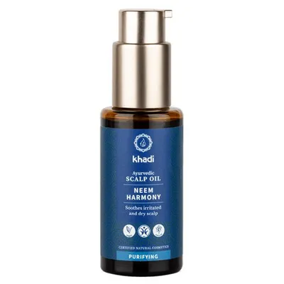 Khadi Purifying Ayurvedic Scalp Oil Neem Harmony (Przeciwłupieżowy olejek do włosów)