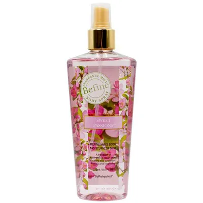 Befine Sweet Passions, Refreshing Body Moisturizer Mist (Odświeżająca i nawilżająca mgiełka do ciała)