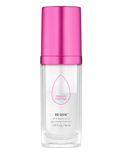 Silenz Beauty Beauty Blender, Re-Dew Set & Refresh Spray (Odświeżający spray do utrwalania makijażu)