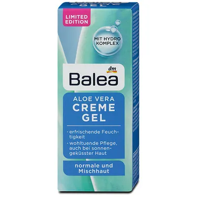 Balea Aloe Vera Creme-Gel (Aloesowy krem-żel do twarzy)