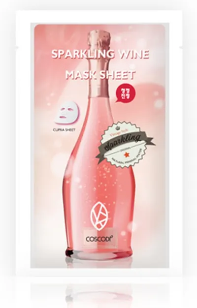 Coscodi Sparkling Wine Mask Sheet (Szampańska maseczka w płachcie)