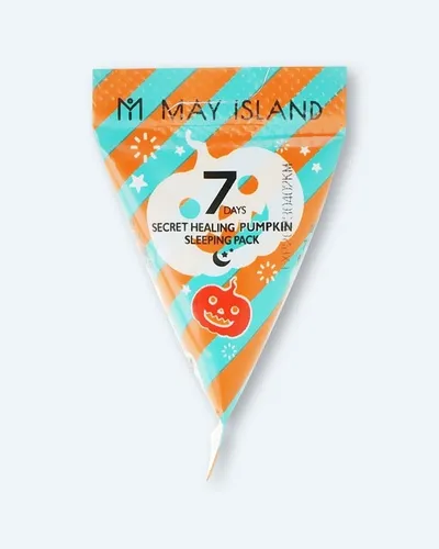 May Island 7 Days Secret, Healing Pumpkin Sleeping Pack (Kojąca maska na noc)