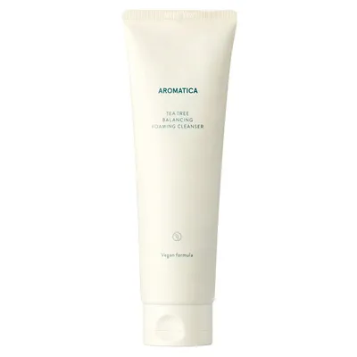 The Aromatica Tea Tree Balancing Foaming Cleanser (Organiczna pianka oczyszczająca z ektraktem z drzewa herbacianego)