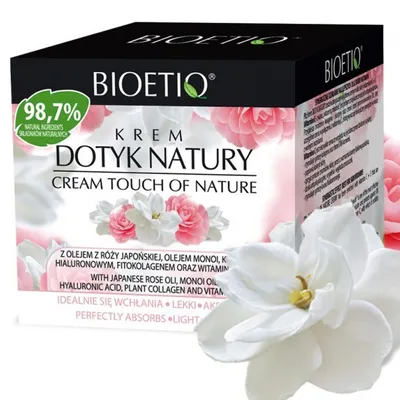 Bioetiq Cream Touch of Nature (Krem do twarzy ` Dotyk Natury - olej z róży japońskiej`)