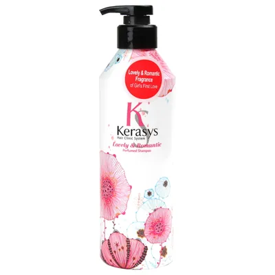 Kerasys Lovely & Romantic, Perfumed Shampoo (Perfumowany szampon do każdego rodzaju włosów)
