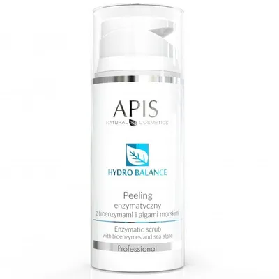 Apis Hydro Balance, Peeling enzymatyczny z bienzymami i algami morskimi