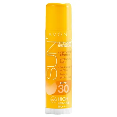 Avon Sun+, Protecting Balm UVA/UVB PA+++ SPF30 (Sztyft ochronny SPF 30)