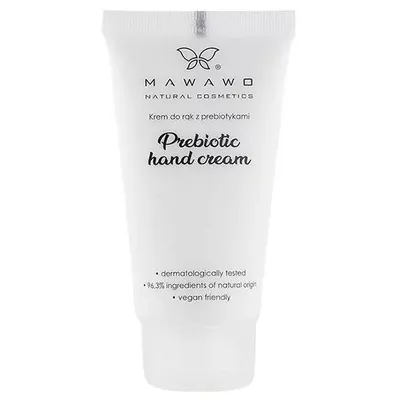 Mawawo Natural Cosmetics Prebiotic Hand Cream (Krem do rąk z prebiotykami)