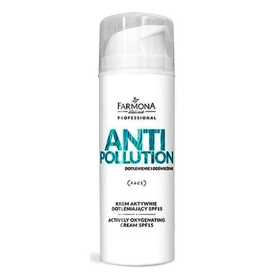 Farmona System Professional Anti Pollution, Actively Oxygeneating Cream SPF 15 (Krem aktywnie dotleniający `Dotlenienie i odświeżenie`)