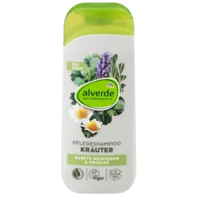 Alverde Pfelgeshampoo Krauter (Szampon do włosów `7 ziół`)