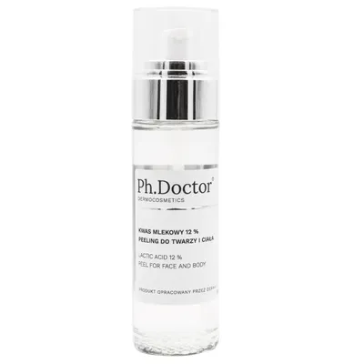 Ph. Doctor Dermocosmetics Lactic Acid 12% Peel for Face and Body (Peeling do twarzy i ciała `Kwas mlekowy 12% `)