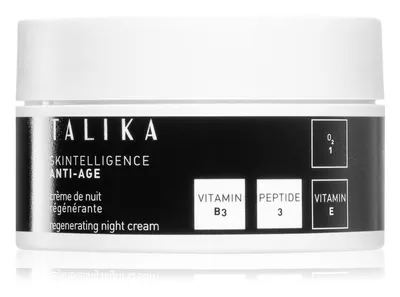 Talika Skintelligence Anti-Age, Regenerating Night Cream (Regenerująco ujędrniający krem na noc)