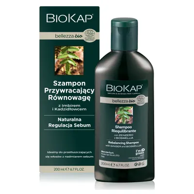 Bios Line Biokap, Bellezza Shampoo Riequilibrante (Szampon przywracający równowagę)