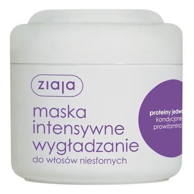 Ziaja Intensywna Pielęgnacja Włosów, Maska do włosów `Intensywne wygładzanie`