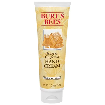 Burt's Bees Honey & Grapeseed, Hand Cream (Krem do rąk z wyciągiem z miodu i nasion winogron)
