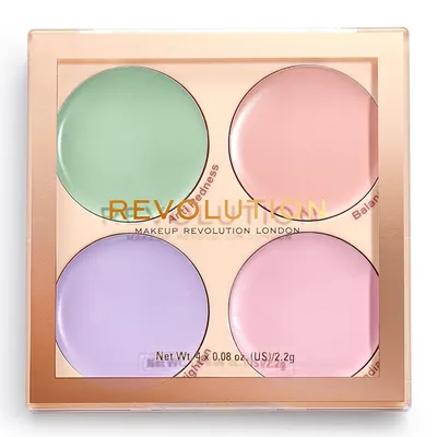 Revolution Beauty (Makeup Revolution) Matte Base Corrector Palette (Kremowa paleta korektorów)